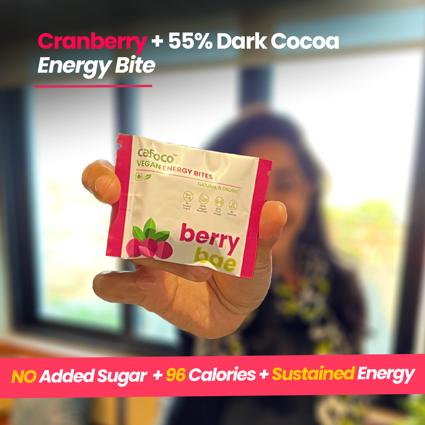 Cranberry Cocoa Bites (30g) (Pack of 9 and 12)